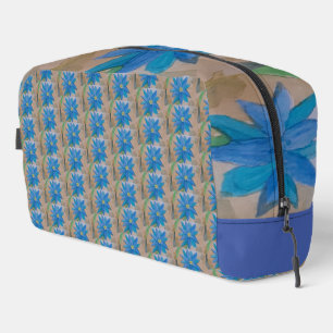 Trousse De Toilette Fleur bleue