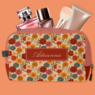 Trousse De Toilette Fleur d'Automne Cottagecore