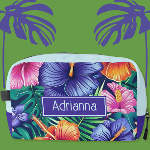 Trousse De Toilette Fleur tropicale lumineuse 