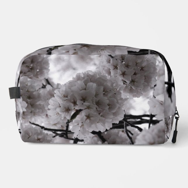 Trousse De Toilette Fleurs de cerisiers blancs (Recto)