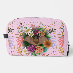Trousse De Toilette Fleurs de chauve-souris florales Botaniques