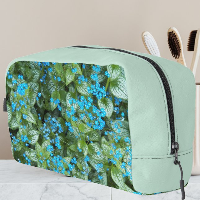 Trousse De Toilette Fleurs Petit Bleu Brunnera Floral (In Situ)