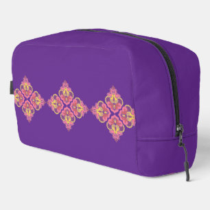 Trousse De Toilette Fleurs sur violet