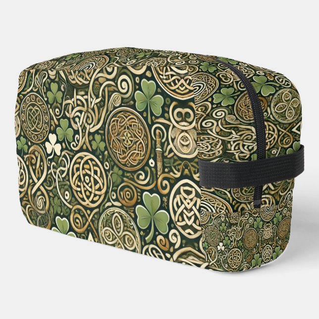 Trousse De Toilette Floraison celtique (Coin gauche)