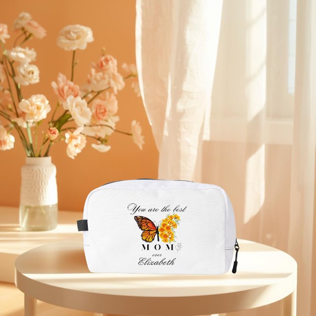 Trousse De Toilette Floral Butterfly Personalized Toiletry Bag (Créateur téléchargé)