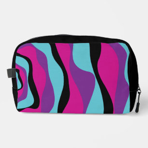 Trousse De Toilette Flux et reflux 4 - Rose, Violet, Bleu et Noir