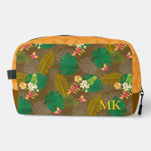 Trousse De Toilette Foliage tropical Brown été