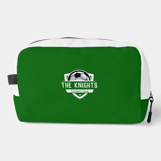 Trousse De Toilette Football Sport Emerald Green (Recto)