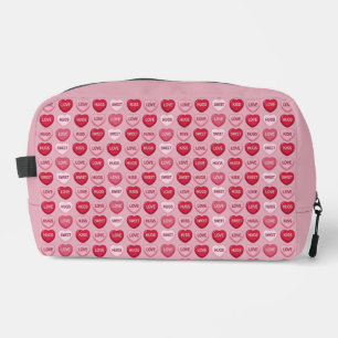 Trousse De Toilette friandises colorées motif de coeur de la Saint-Val