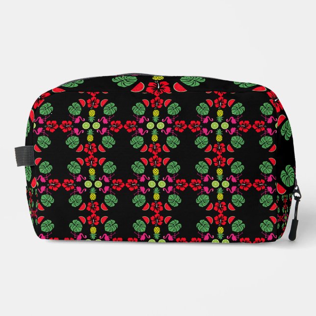 Trousse De Toilette Fruit tropical floral (Recto)