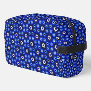 Trousse De Toilette Géométrie Zellige Bleue Mystique