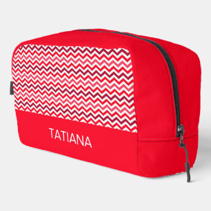 Trousse De Toilette Géométrie Zigzag Moderne