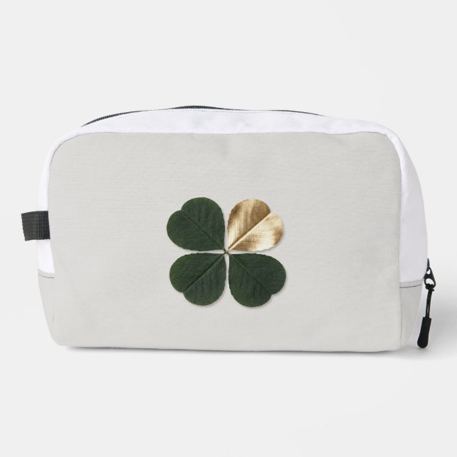 Trousse De Toilette Gilded Clover Luxe Two-Tone Ritual Toiletry Bag (Recto)