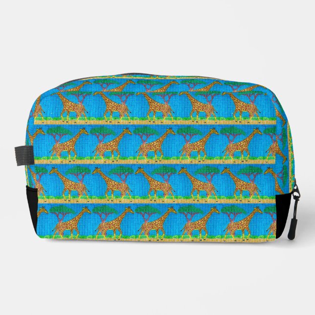 Trousse De Toilette Girafe - Dopp Kit (Recto)