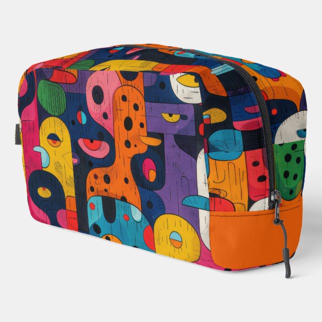 Trousse De Toilette Graffiti Art urbain (Coin droit)