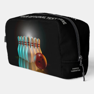 Trousse De Toilette Grève de bol de texte personnalisé