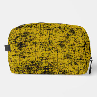 Trousse De Toilette Grunge jaune