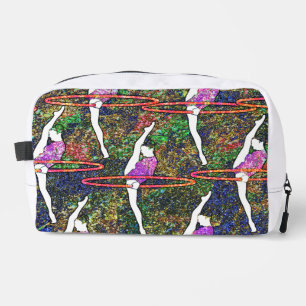 Trousse De Toilette Gymnastique Hula Hoop danse coloré cadeau motif