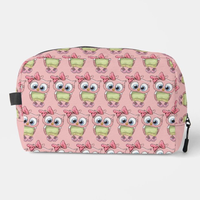 Trousse de toilette Hibou (Recto)