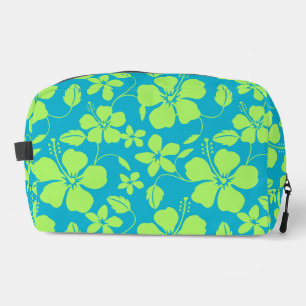 TROUSSE DE TOILETTE HULA HAWAIEN (HIBISCUS) CITRON VERT