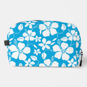 TROUSSE DE TOILETTE HULA HAWAIENNE (HIBISCUS) BLEU
