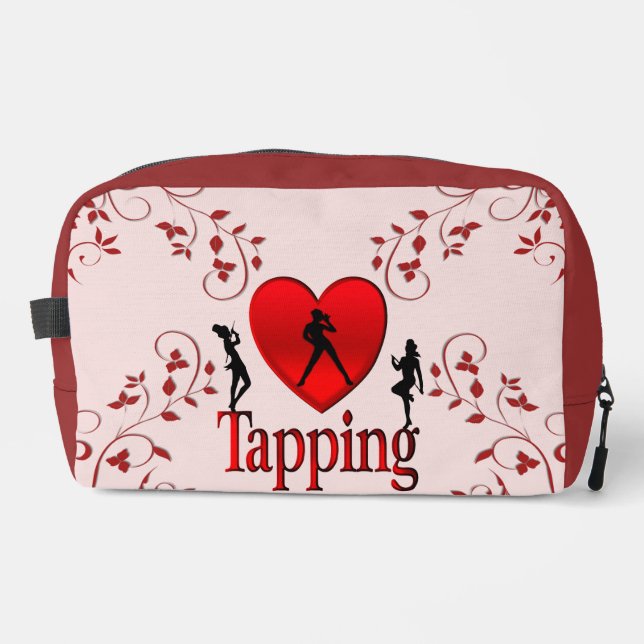 Trousse De Toilette I Heart Tap Dance Pink (Recto)