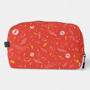 Trousse De Toilette Icône de foudre Flash et motif de gribouillis
