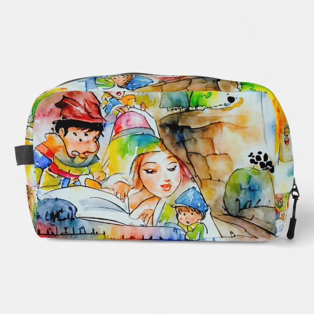Trousse De Toilette Illustration d'un conte de fées de Whimsical (Recto)