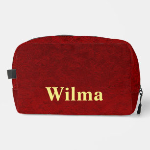Trousse De Toilette Impression personnalisée en velours Royal Carnine