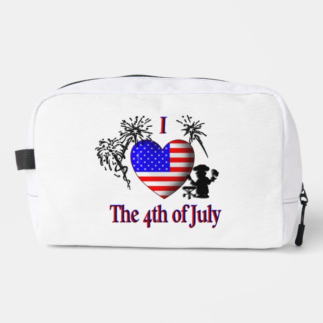 Trousse De Toilette J'adore le 4 juillet (Recto)