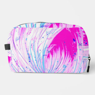 Trousse De Toilette Jardin enchanté magenta rose Abstrait