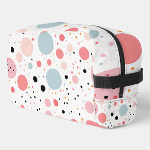 Trousse De Toilette Joli motif à pois blanc