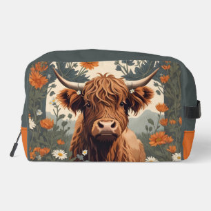 Trousse De Toilette Jolie vache Highland vintage