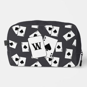 Trousse De Toilette Joueur de carte As de Pique Casino Parieur