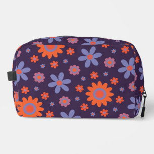 Trousse De Toilette Joyeuses Fleurs Rétro mignonnes les années 70 Hipp