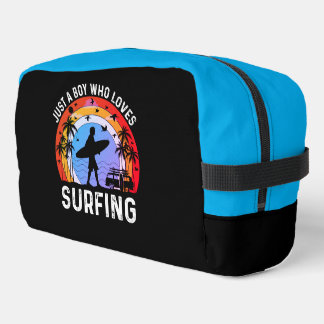 Trousse De Toilette Juste un garçon qui aime surfer