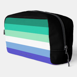 Trousse De Toilette La palette de drapeau des hommes gays trans-inclus