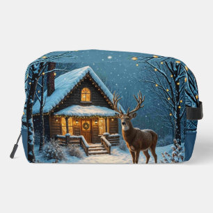 Trousse De Toilette La visite de Noël enneigée de Big Buck