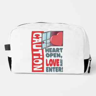 Trousse De Toilette Le coeur ouvert, l'amour peut entrer (Saint-Valent