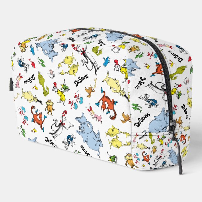 Trousse De Toilette Le monde de Dr Seuss Pattern (Coin droit)