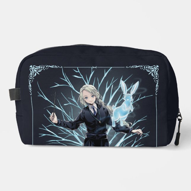 Trousse De Toilette Le Patronus lapin d'Anime Luna Lovegood (Recto)