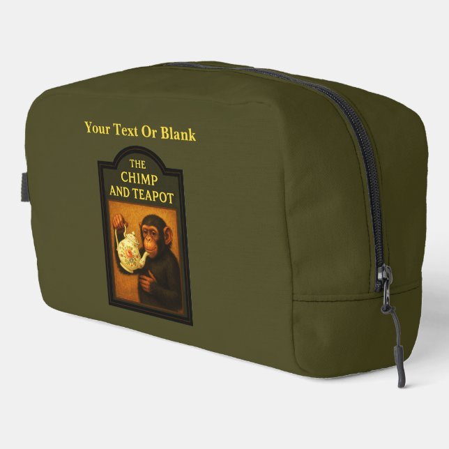 Trousse De Toilette Le Pub De Chimp Et Teapot (Coin droit)