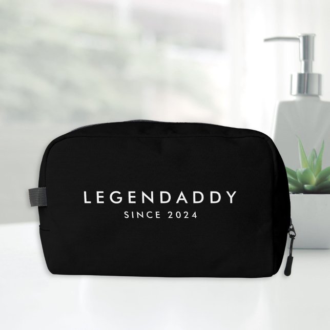 Trousse De Toilette Legendaddy depuis pour légendaire Dads minimaliste (toiletry bag for dad)