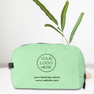 Trousse De Toilette Logo d'affaires personnalisé minimaliste élégant