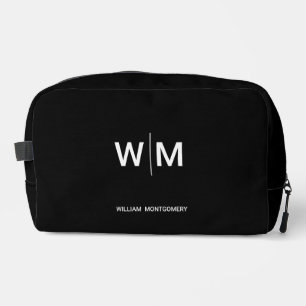 Trousse De Toilette Logo Marque Noire Entreprise Commerciale Société