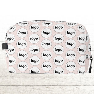 Trousse De Toilette Logo Motif promotionnel Business Blush Pink