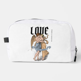 Trousse De Toilette Love Embrace – Illustration d'un couple romantique