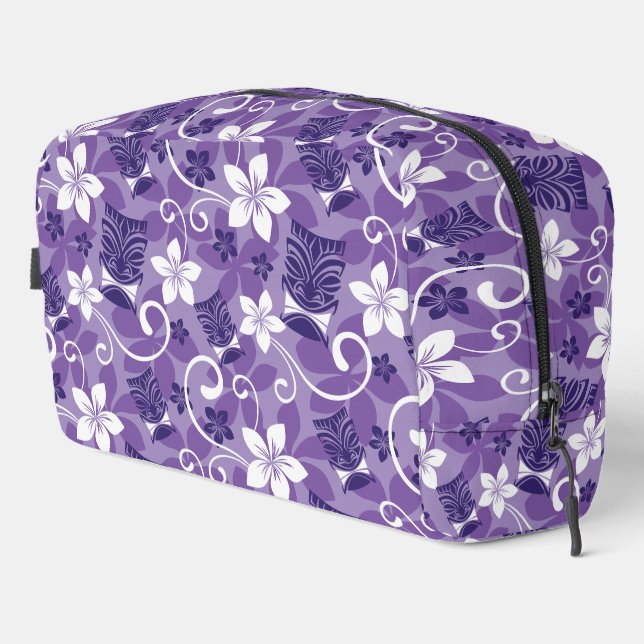 TROUSSE DE TOILETTE LUAU TIKI (VIOLET) (Coin droit)