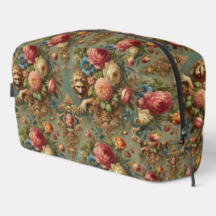 Trousse De Toilette Luxe - Design floral gothique