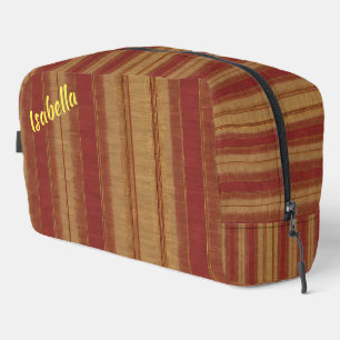 Trousse De Toilette Luxe Linge Populaire Burgundy Gold Collection